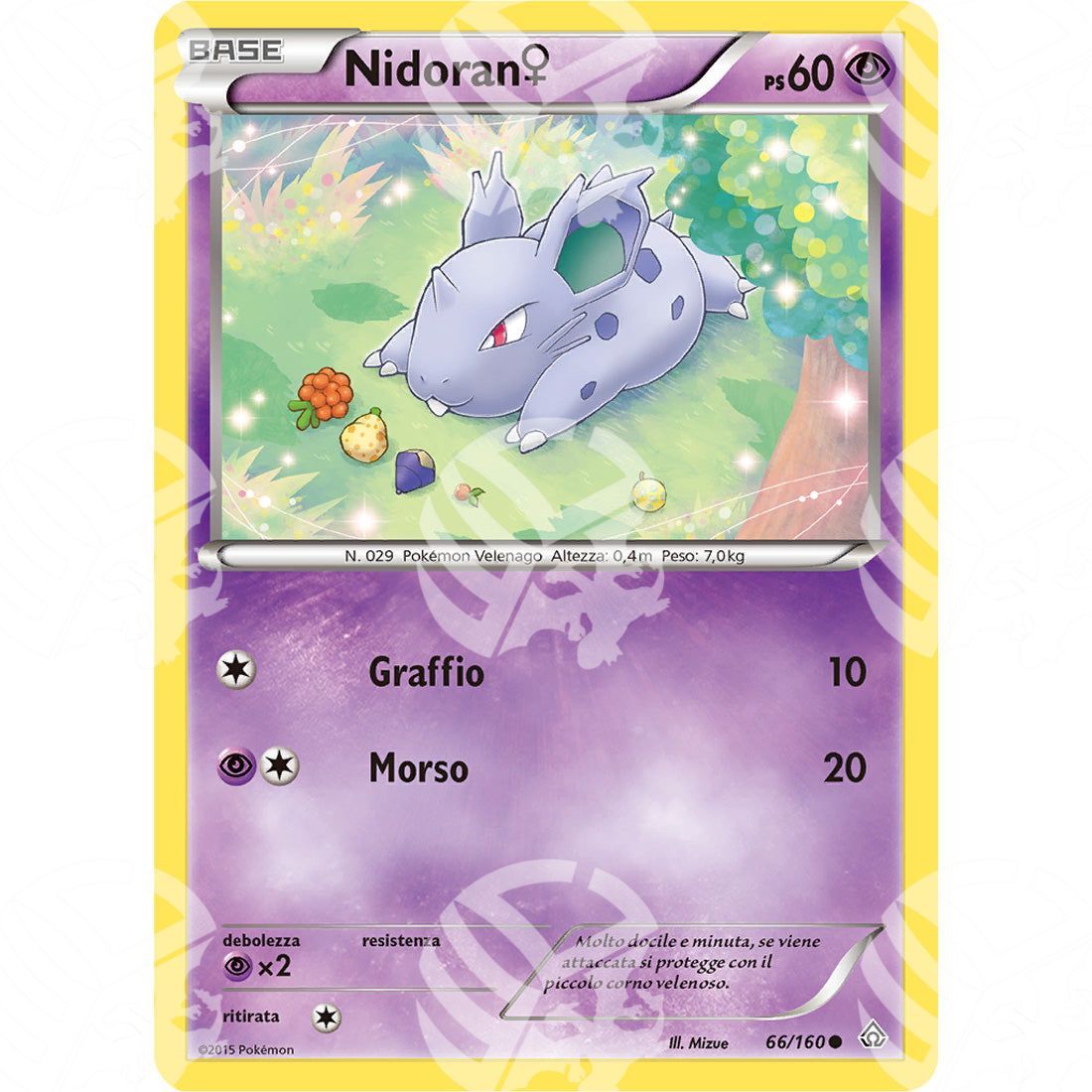 Scontro Primordiale - Nidoran F - 66/160 - Warcard - Scontro Primordiale - Nidoran F - 66/160 i prezzi più bassi sul mercato, solo da www.warcardshop.com! Carte singole, box, buste e mazzi.