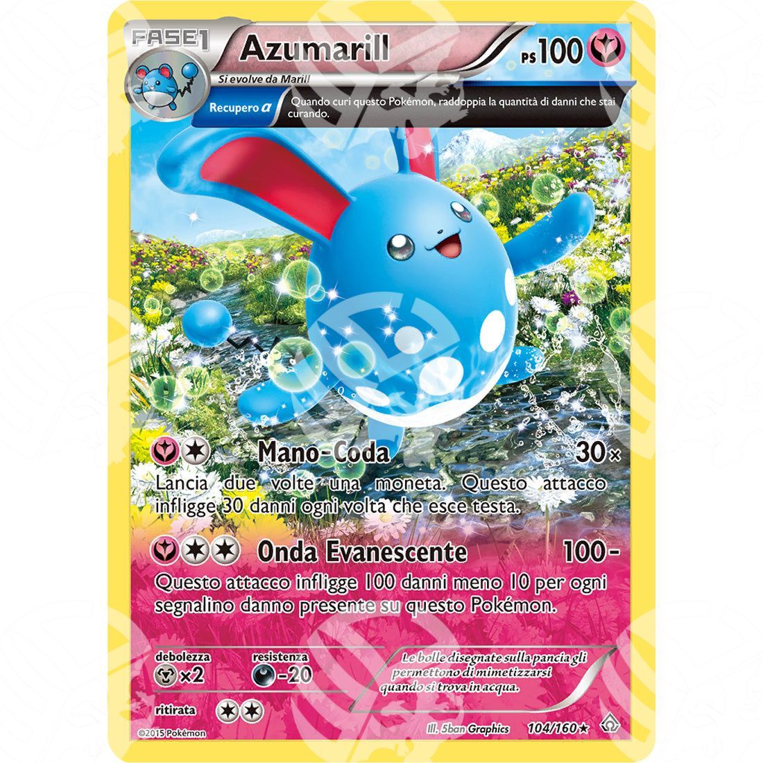 Scontro Primordiale - Azumarill - Holo Rare 104/160 - Warcard - Scontro Primordiale - Azumarill - Holo Rare 104/160 i prezzi più bassi sul mercato, solo da www.warcardshop.com! Carte singole, box, buste e mazzi.