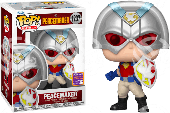 Peacemaker 9cm 2023 Wondrous Convention - Warcard - Funko Pop i prezzi più bassi sul mercato, solo da www.warcardshop.com! Carte singole, box, buste e mazzi.