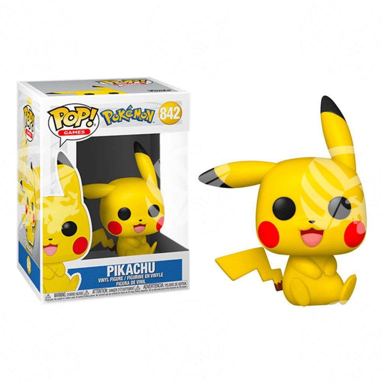 Pikachu Seduto 9 cm - Warcard - Funko Pop i prezzi più bassi sul mercato, solo da www.warcardshop.com! Carte singole, box, buste e mazzi.