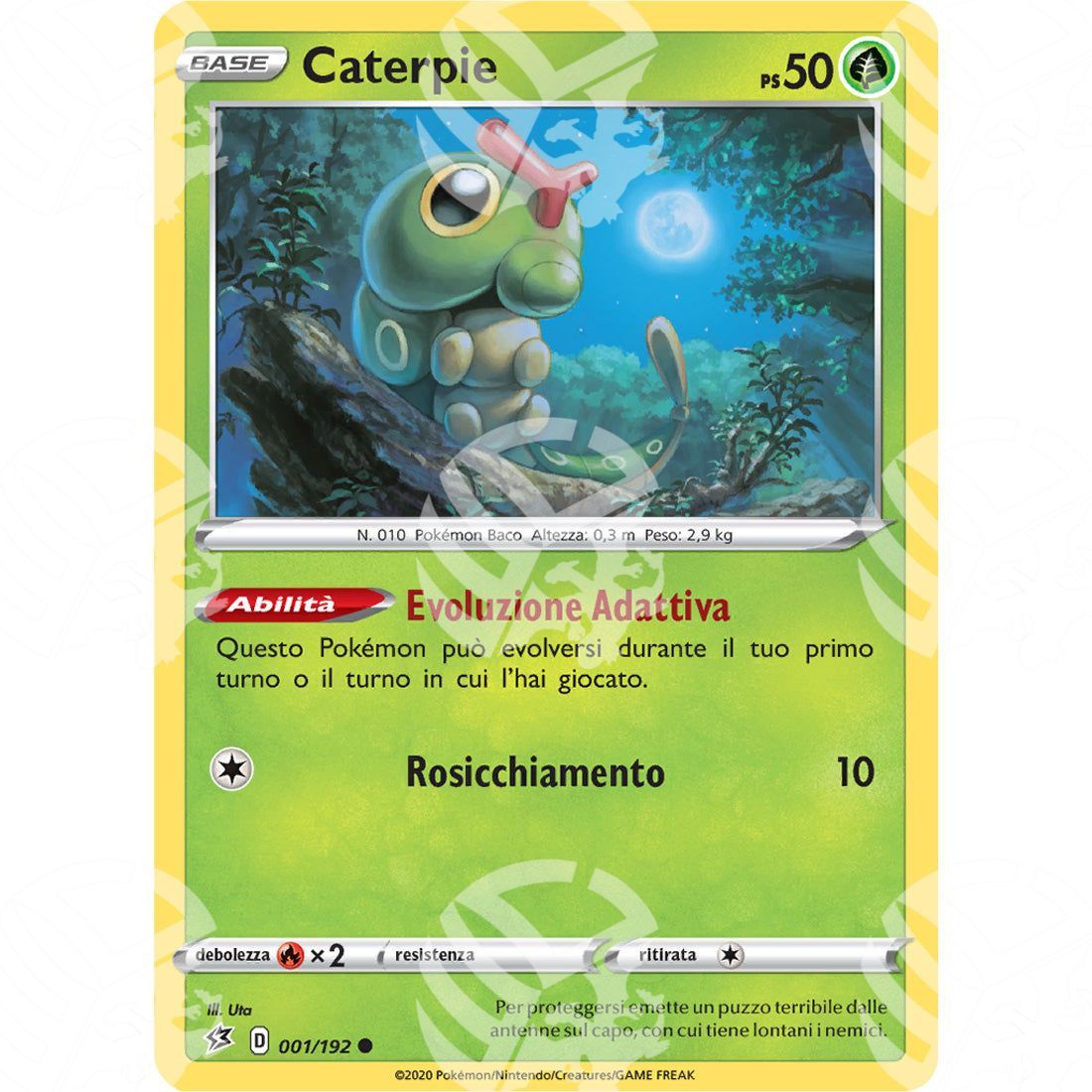 Fragore Ribelle - Caterpie - 001/192 - Warcard - Fragore Ribelle - Caterpie - 001/192 i prezzi più bassi sul mercato, solo da www.warcardshop.com! Carte singole, box, buste e mazzi.