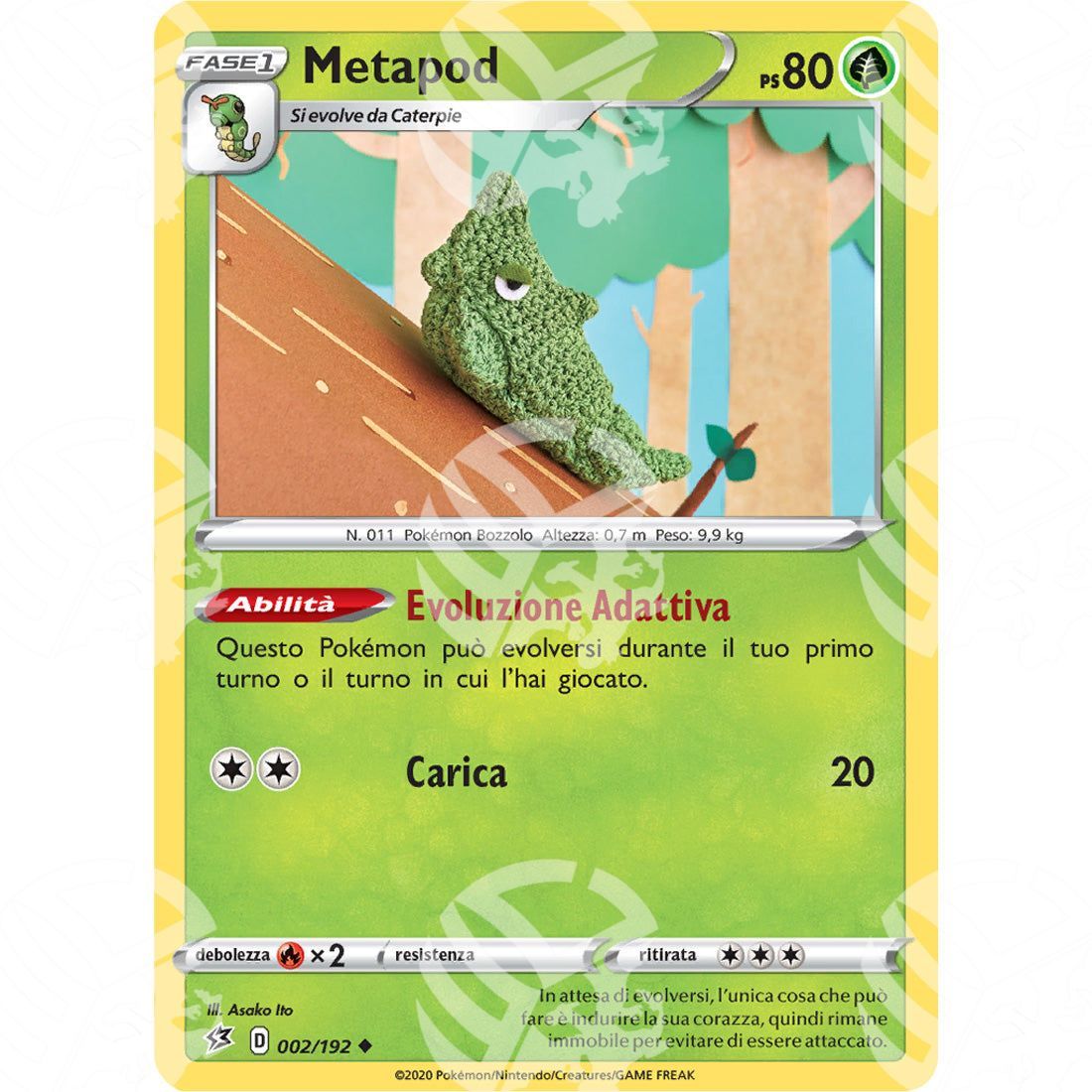 Fragore Ribelle - Metapod - 002/192 - Warcard - Fragore Ribelle - Metapod - 002/192 i prezzi più bassi sul mercato, solo da www.warcardshop.com! Carte singole, box, buste e mazzi.