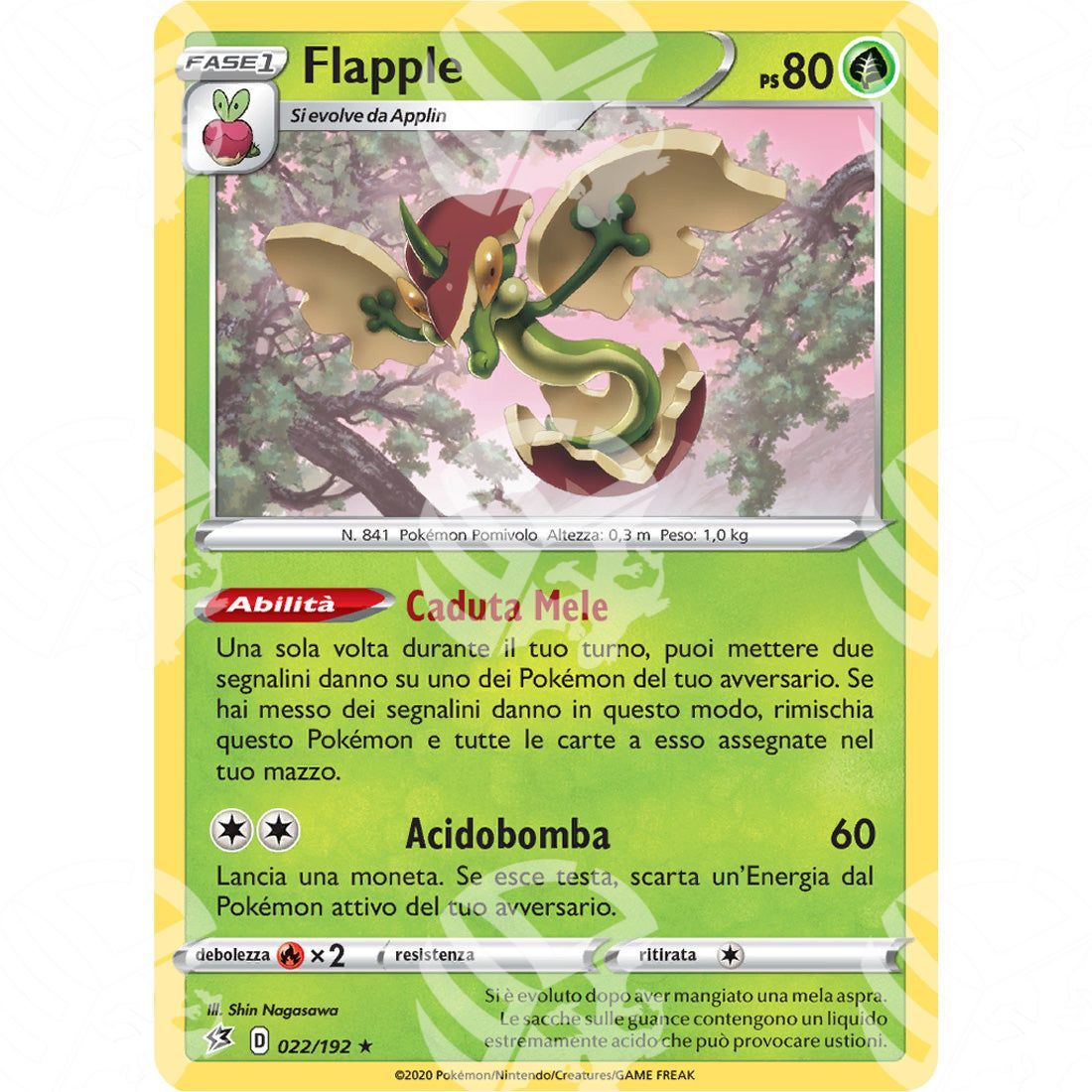 Fragore Ribelle - Flapple - Holo Rare 022/192 - Warcard - Fragore Ribelle - Flapple - Holo Rare 022/192 i prezzi più bassi sul mercato, solo da www.warcardshop.com! Carte singole, box, buste e mazzi.