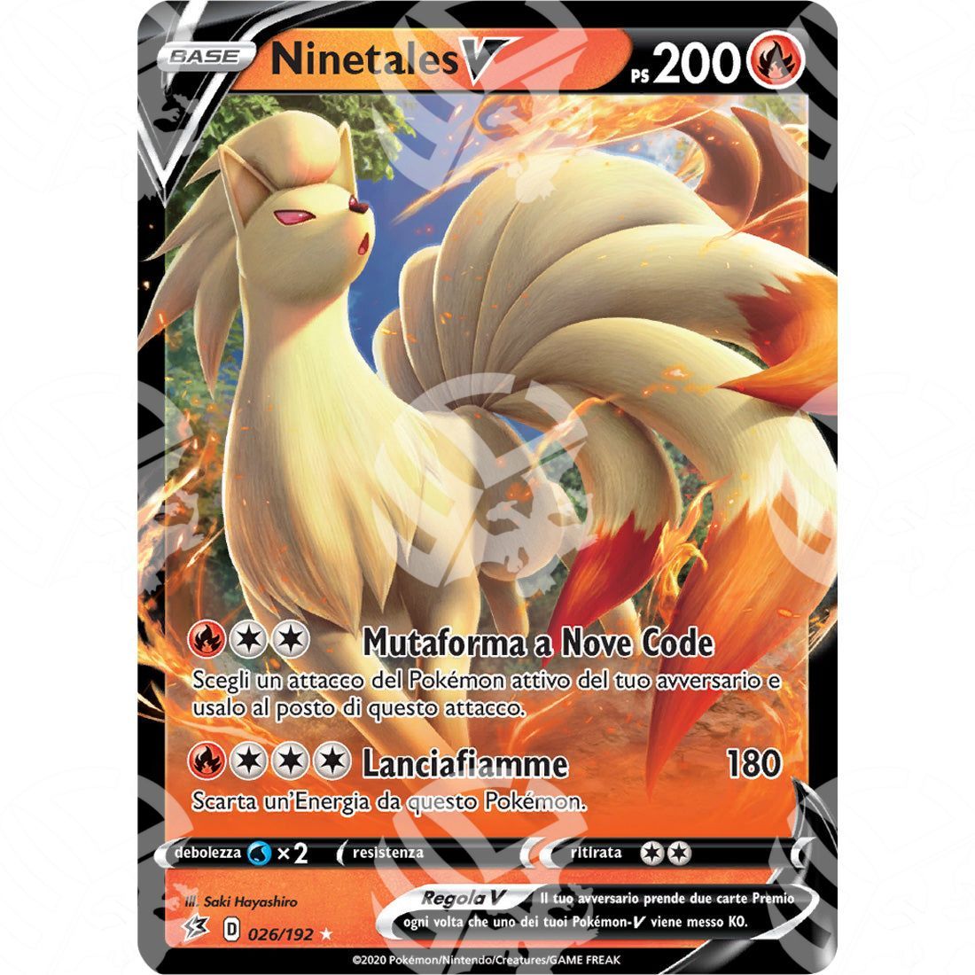 Fragore Ribelle - Ninetales V - 026/192 - Warcard - Fragore Ribelle - Ninetales V - 026/192 i prezzi più bassi sul mercato, solo da www.warcardshop.com! Carte singole, box, buste e mazzi.