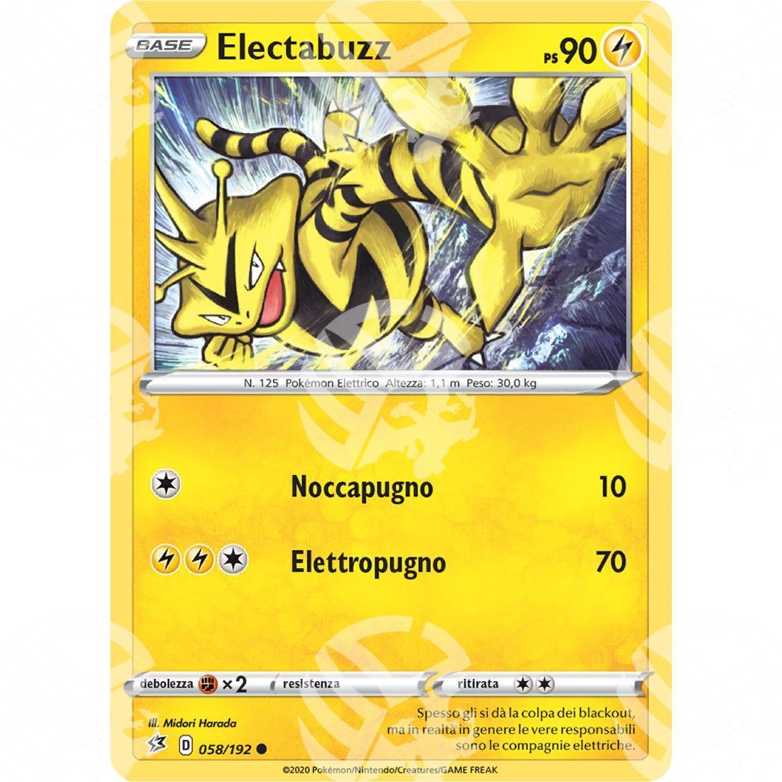 Fragore Ribelle - Electabuzz - 058/192 - Warcard - Fragore Ribelle - Electabuzz - 058/192 i prezzi più bassi sul mercato, solo da www.warcardshop.com! Carte singole, box, buste e mazzi.