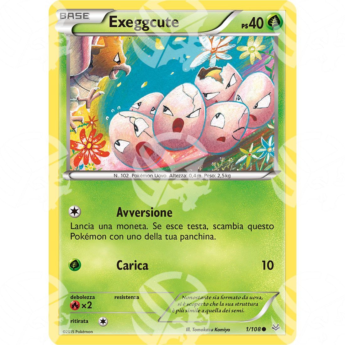 Furie Volanti - Exeggcute - 1/108 - Warcard - Furie Volanti - Exeggcute - 1/108 i prezzi più bassi sul mercato, solo da www.warcardshop.com! Carte singole, box, buste e mazzi.