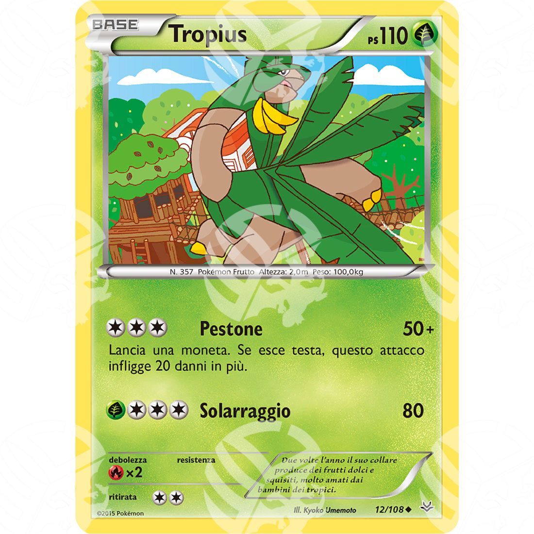 Furie Volanti - Tropius - 12/108 - Warcard - Furie Volanti - Tropius - 12/108 i prezzi più bassi sul mercato, solo da www.warcardshop.com! Carte singole, box, buste e mazzi.