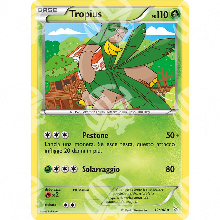 Furie Volanti - Tropius - 12/108 - Warcard - Furie Volanti - Tropius - 12/108 i prezzi più bassi sul mercato, solo da www.warcardshop.com! Carte singole, box, buste e mazzi.