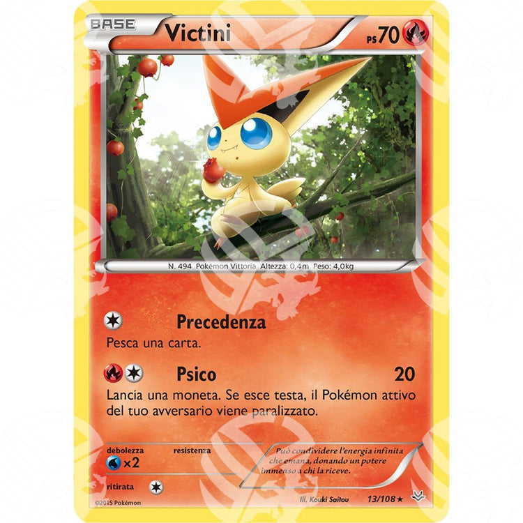 Furie Volanti - Victini - 13/108 - Warcard - Furie Volanti - Victini - 13/108 i prezzi più bassi sul mercato, solo da www.warcardshop.com! Carte singole, box, buste e mazzi.