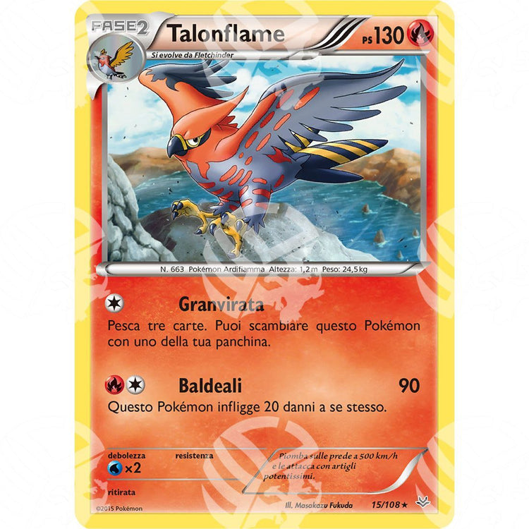 Furie Volanti - Talonflame - 15/108 - Warcard - Furie Volanti - Talonflame - 15/108 i prezzi più bassi sul mercato, solo da www.warcardshop.com! Carte singole, box, buste e mazzi.