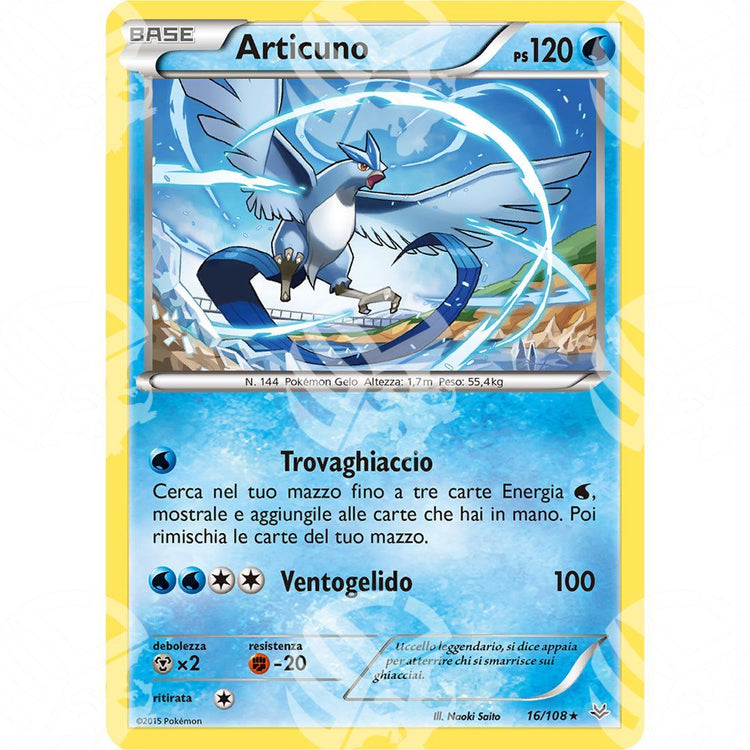 Furie Volanti - Articuno - Non-Holo 16/108 - Warcard - Furie Volanti - Articuno - Non-Holo 16/108 i prezzi più bassi sul mercato, solo da www.warcardshop.com! Carte singole, box, buste e mazzi.