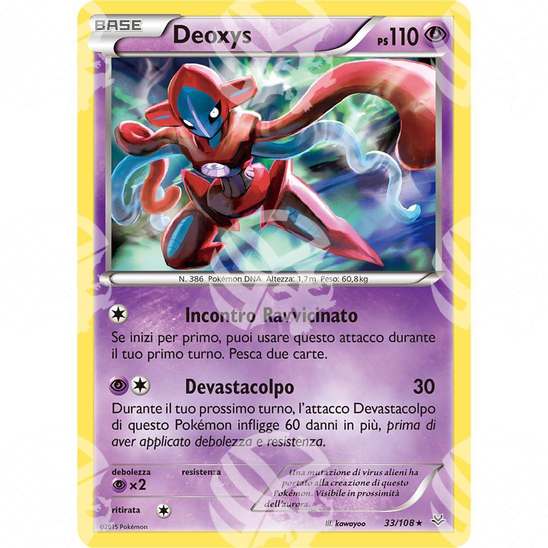 Furie Volanti - Deoxys - Holo Rare 33/108 - Warcard - Furie Volanti - Deoxys - Holo Rare 33/108 i prezzi più bassi sul mercato, solo da www.warcardshop.com! Carte singole, box, buste e mazzi.