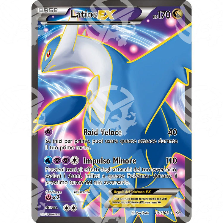 Furie Volanti - Latios EX - Ultra Rare 101/108 - Warcard - Furie Volanti - Latios EX - Ultra Rare 101/108 i prezzi più bassi sul mercato, solo da www.warcardshop.com! Carte singole, box, buste e mazzi.