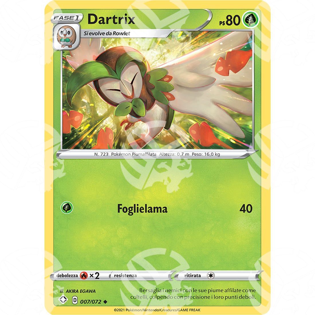 Destino Splendente - Dartrix - 007/072 - Warcard - Destino Splendente - Dartrix - 007/072 i prezzi più bassi sul mercato, solo da www.warcardshop.com! Carte singole, box, buste e mazzi.