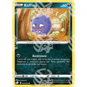 Destino Splendente - Koffing - 041/072 - Warcard - Destino Splendente - Koffing - 041/072 i prezzi più bassi sul mercato, solo da www.warcardshop.com! Carte singole, box, buste e mazzi.