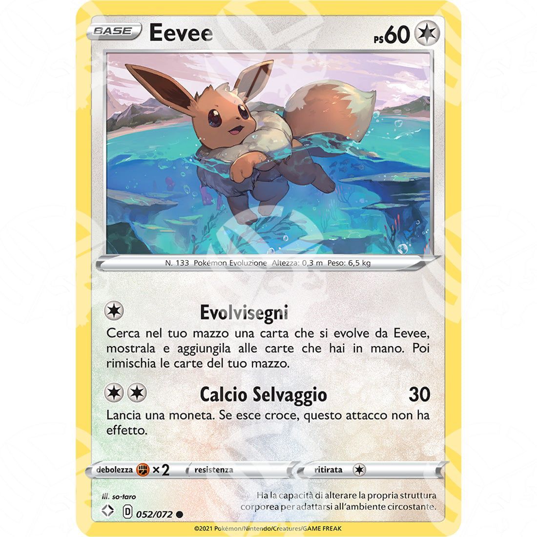 Destino Splendente - Eevee - 052/072 - Warcard - Destino Splendente - Eevee - 052/072 i prezzi più bassi sul mercato, solo da www.warcardshop.com! Carte singole, box, buste e mazzi.