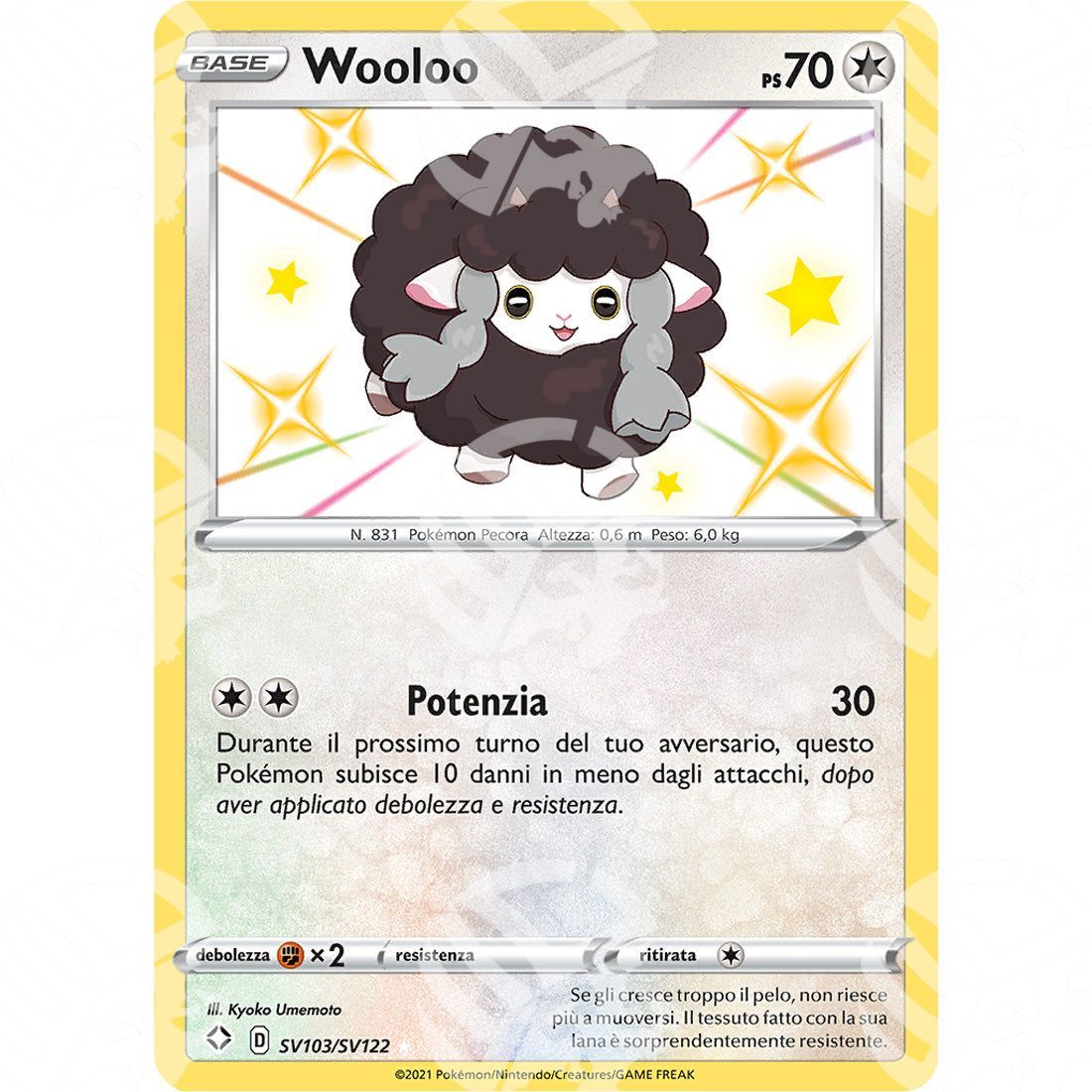 Destino Splendente - Wooloo - Rare Shiny | SV103 - Warcard - Destino Splendente - Wooloo - Rare Shiny | SV103 i prezzi più bassi sul mercato, solo da www.warcardshop.com! Carte singole, box, buste e mazzi.