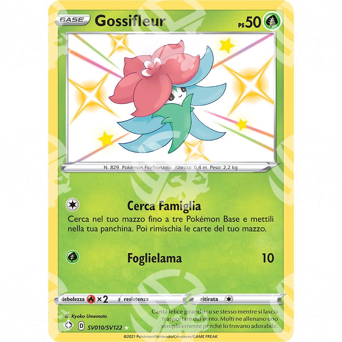 Destino Splendente - Gossifleur - Rare Shiny | SV10 - Warcard - Destino Splendente - Gossifleur - Rare Shiny | SV10 i prezzi più bassi sul mercato, solo da www.warcardshop.com! Carte singole, box, buste e mazzi.