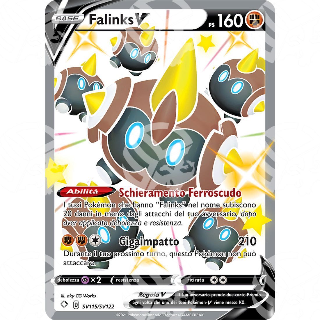 Destino Splendente - Falinks V - Rare Shiny | SV115 - Warcard - Destino Splendente - Falinks V - Rare Shiny | SV115 i prezzi più bassi sul mercato, solo da www.warcardshop.com! Carte singole, box, buste e mazzi.