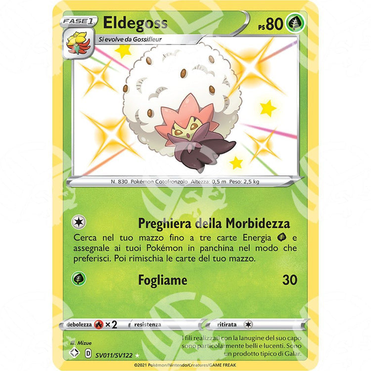 Destino Splendente - Eldegoss - Rare Shiny | SV11 - Warcard - Destino Splendente - Eldegoss - Rare Shiny | SV11 i prezzi più bassi sul mercato, solo da www.warcardshop.com! Carte singole, box, buste e mazzi.