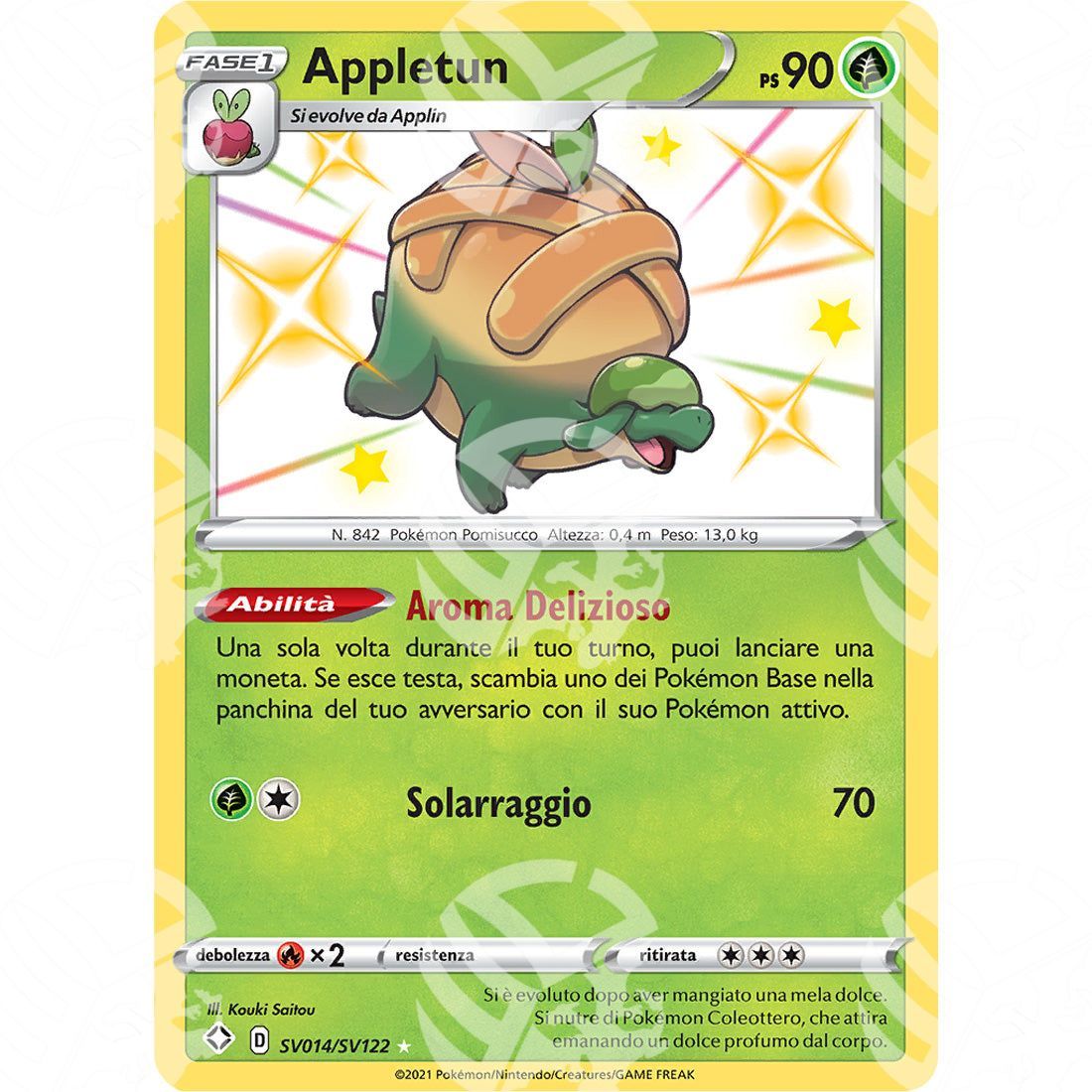 Destino Splendente - Appletun - Rare Shiny | SV14 - Warcard - Destino Splendente - Appletun - Rare Shiny | SV14 i prezzi più bassi sul mercato, solo da www.warcardshop.com! Carte singole, box, buste e mazzi.