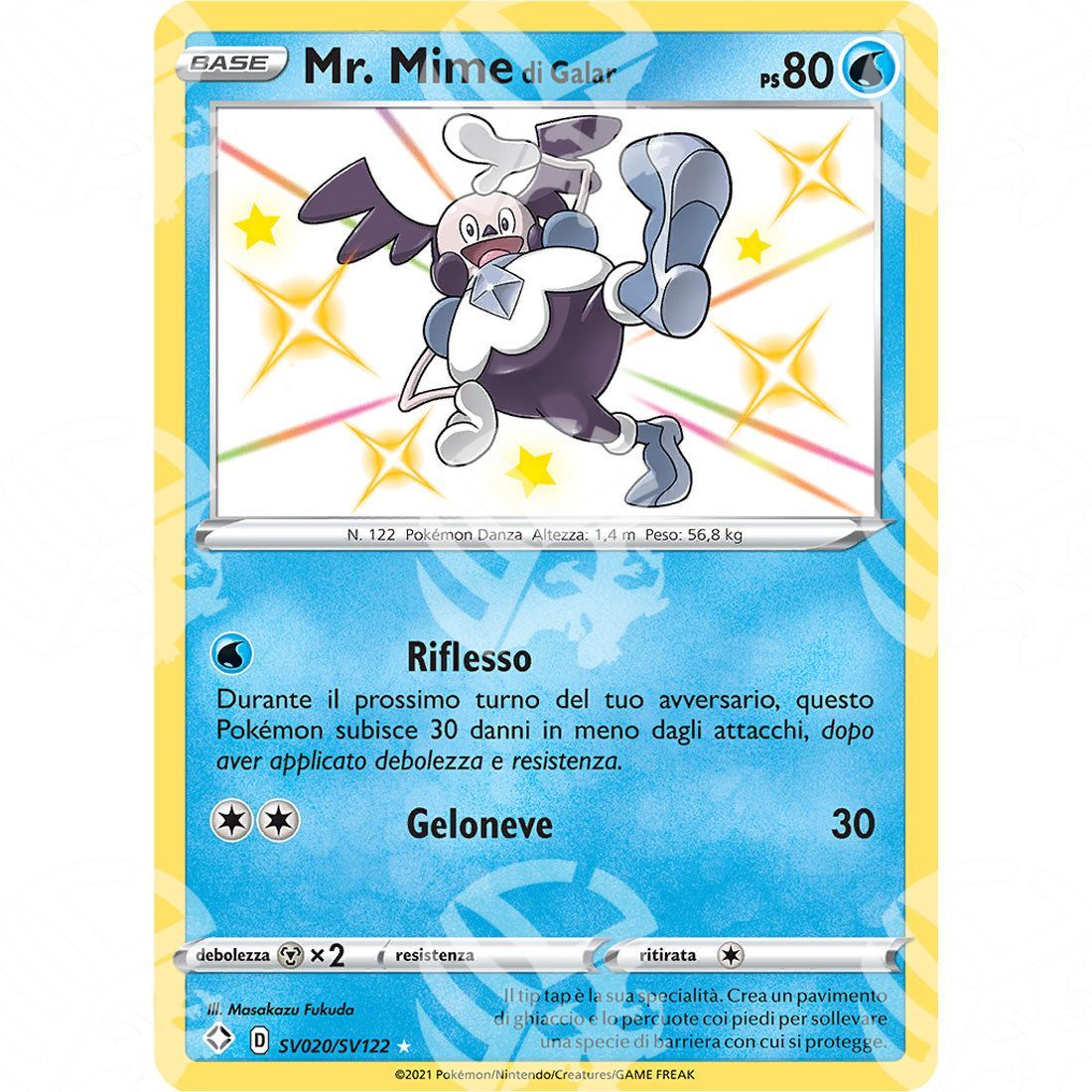 Destino Splendente - Galarian Mr. Mime - Rare Shiny | SV20 - Warcard - Destino Splendente - Galarian Mr. Mime - Rare Shiny | SV20 i prezzi più bassi sul mercato, solo da www.warcardshop.com! Carte singole, box, buste e mazzi.