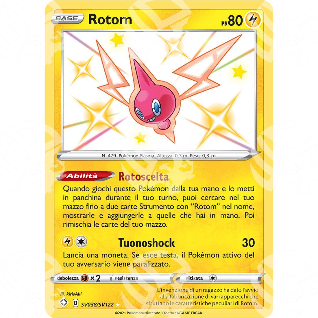 Destino Splendente - Rotom - Rare Shiny | SV38 - Warcard - Destino Splendente - Rotom - Rare Shiny | SV38 i prezzi più bassi sul mercato, solo da www.warcardshop.com! Carte singole, box, buste e mazzi.