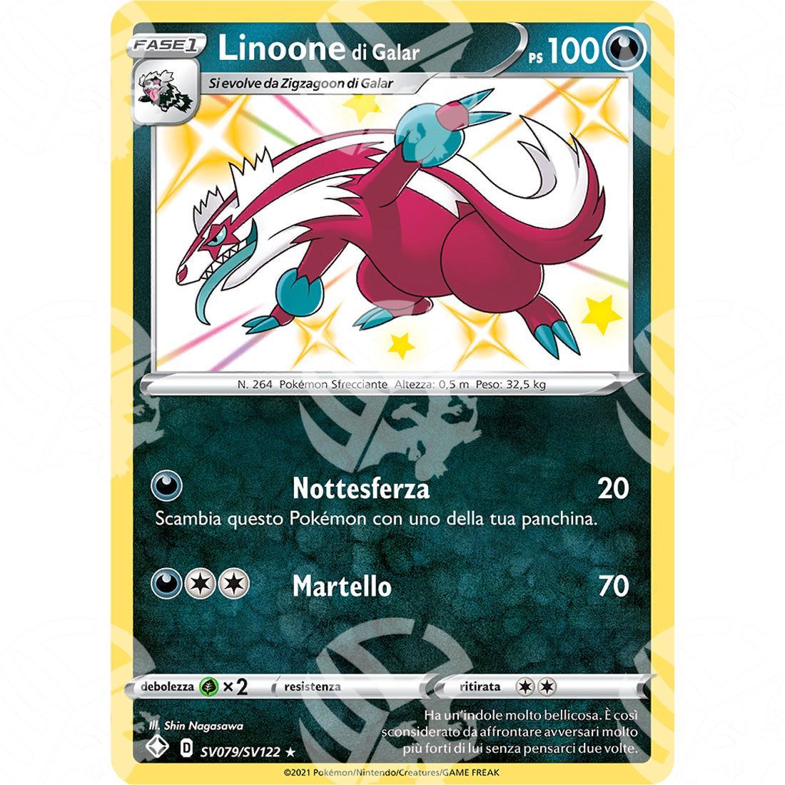 Destino Splendente - Galarian Linoone - Rare Shiny | SV79 - Warcard - Destino Splendente - Galarian Linoone - Rare Shiny | SV79 i prezzi più bassi sul mercato, solo da www.warcardshop.com! Carte singole, box, buste e mazzi.