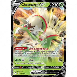 Tempesta Argentata - Chesnaught V - Ultra Rare 015/195 - Warcard - Tempesta Argentata - Chesnaught V - Ultra Rare 015/195 i prezzi più bassi sul mercato, solo da www.warcardshop.com! Carte singole, box, buste e mazzi.