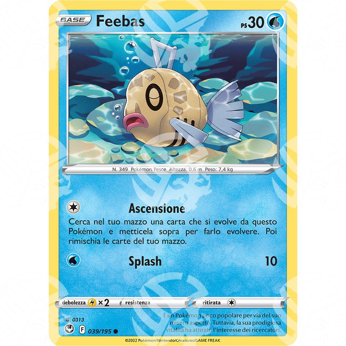 Tempesta Argentata - Feebas - 039/195 - Warcard - Tempesta Argentata - Feebas - 039/195 i prezzi più bassi sul mercato, solo da www.warcardshop.com! Carte singole, box, buste e mazzi.