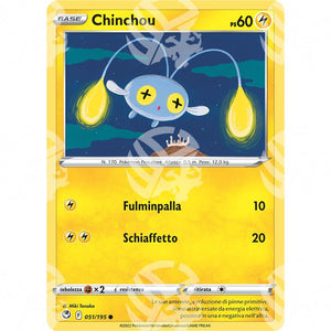 Tempesta Argentata - Chinchou - 051/195 - Warcard - Tempesta Argentata - Chinchou - 051/195 i prezzi più bassi sul mercato, solo da www.warcardshop.com! Carte singole, box, buste e mazzi.