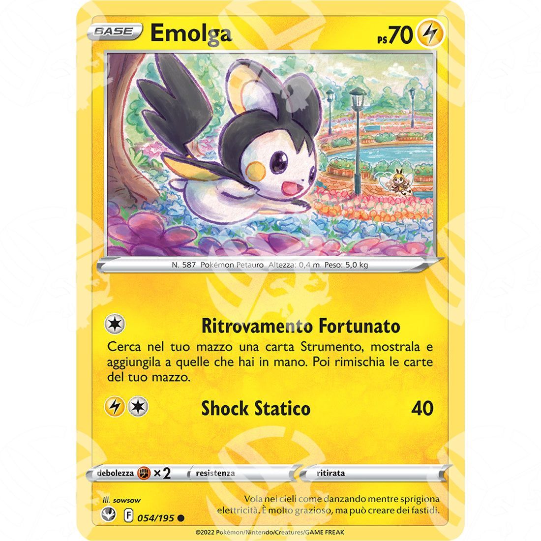 Tempesta Argentata - Emolga - 054/195 - Warcard - Tempesta Argentata - Emolga - 054/195 i prezzi più bassi sul mercato, solo da www.warcardshop.com! Carte singole, box, buste e mazzi.