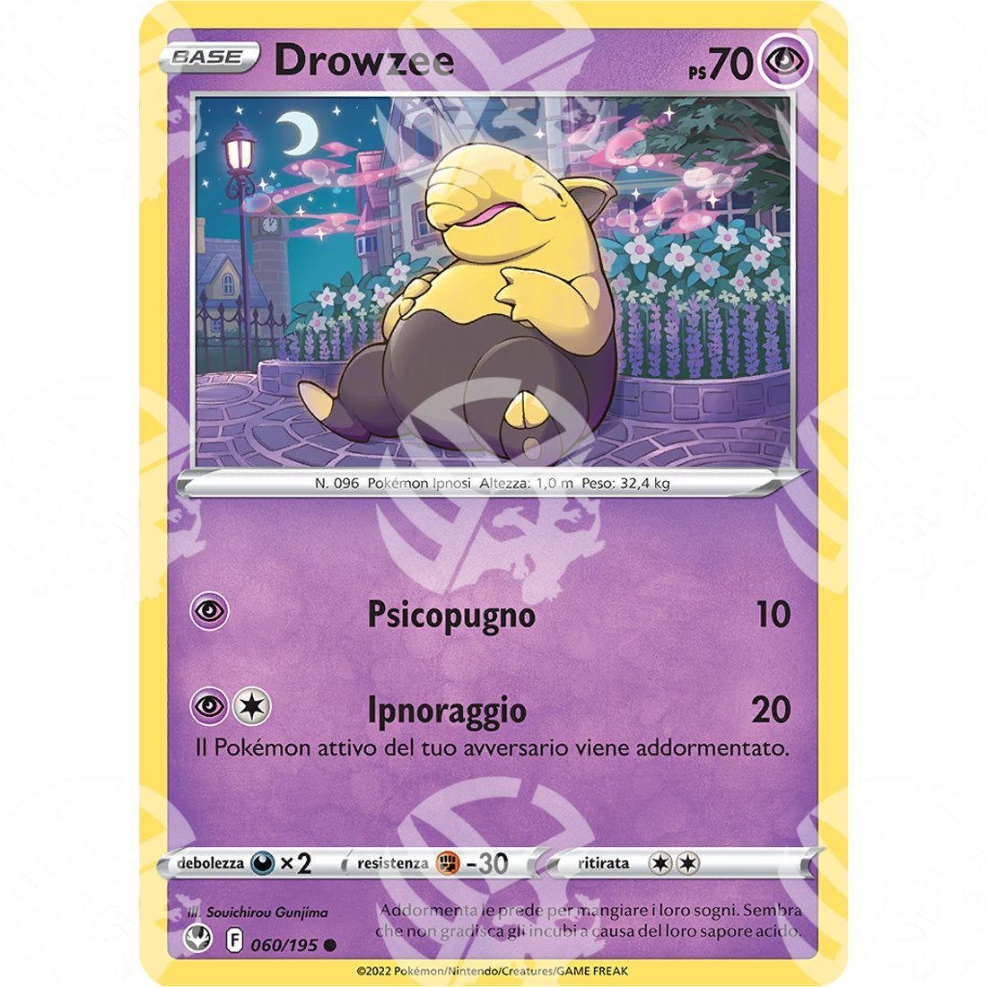 Tempesta Argentata - Drowzee - 060/195 - Warcard - Tempesta Argentata - Drowzee - 060/195 i prezzi più bassi sul mercato, solo da www.warcardshop.com! Carte singole, box, buste e mazzi.