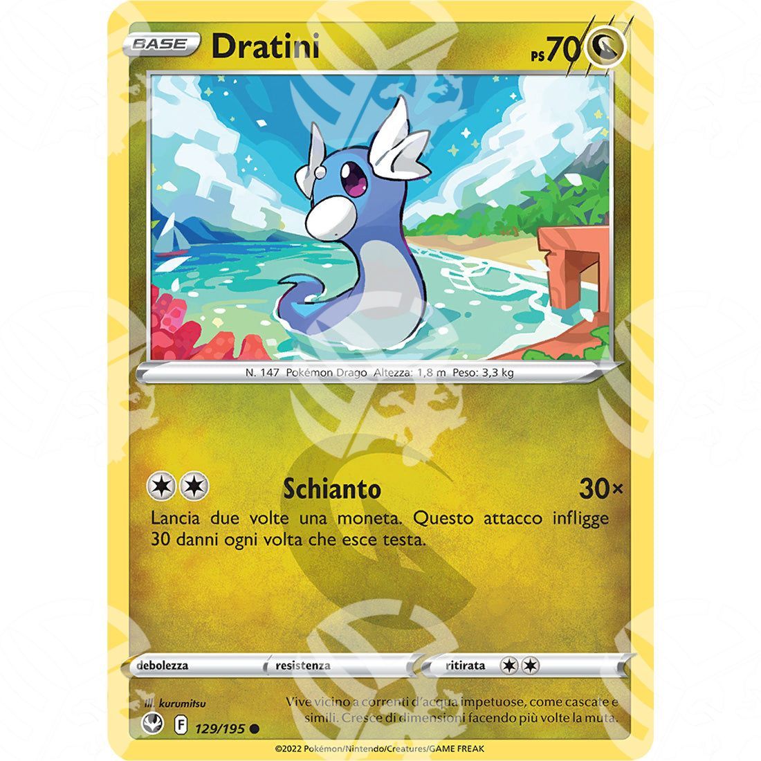 Tempesta Argentata - Dratini - 129/195 - Warcard - Tempesta Argentata - Dratini - 129/195 i prezzi più bassi sul mercato, solo da www.warcardshop.com! Carte singole, box, buste e mazzi.