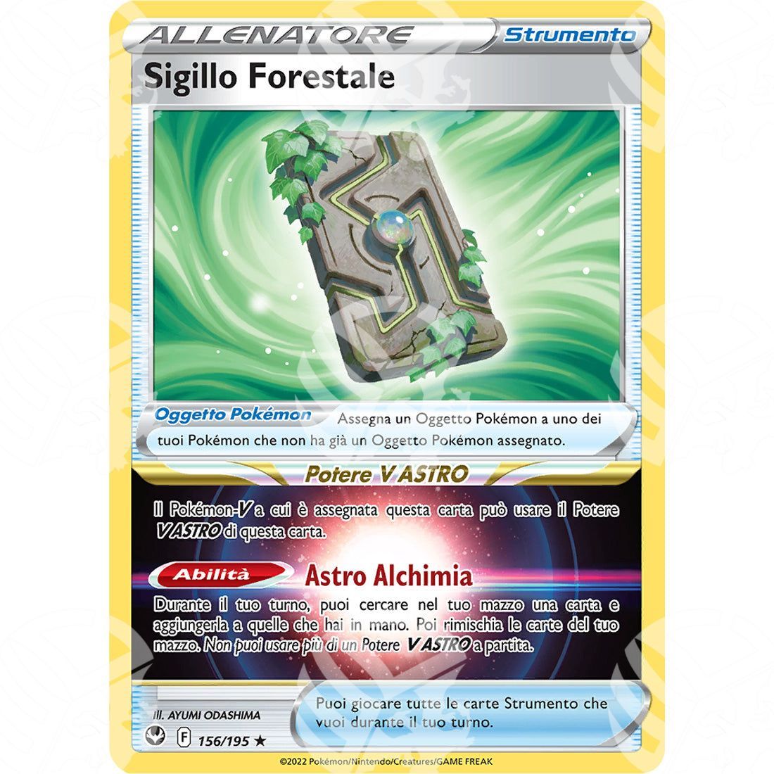 Tempesta Argentata - Forest Seal Stone - Holo Rare 156/195 - Warcard - Tempesta Argentata - Forest Seal Stone - Holo Rare 156/195 i prezzi più bassi sul mercato, solo da www.warcardshop.com! Carte singole, box, buste e mazzi.