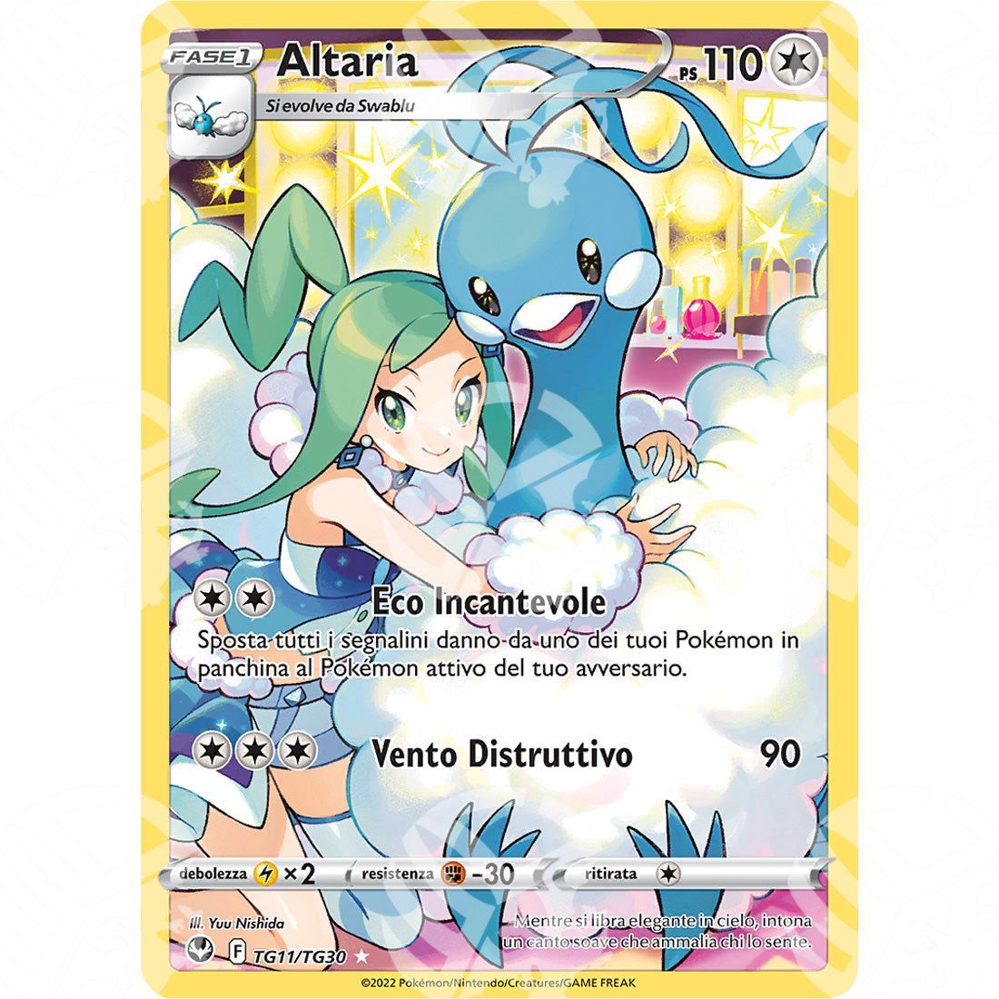 Tempesta Argentata - Altaria - Holo Rare TG11/TG30 - Warcard - Tempesta Argentata - Altaria - Holo Rare TG11/TG30 i prezzi più bassi sul mercato, solo da www.warcardshop.com! Carte singole, box, buste e mazzi.