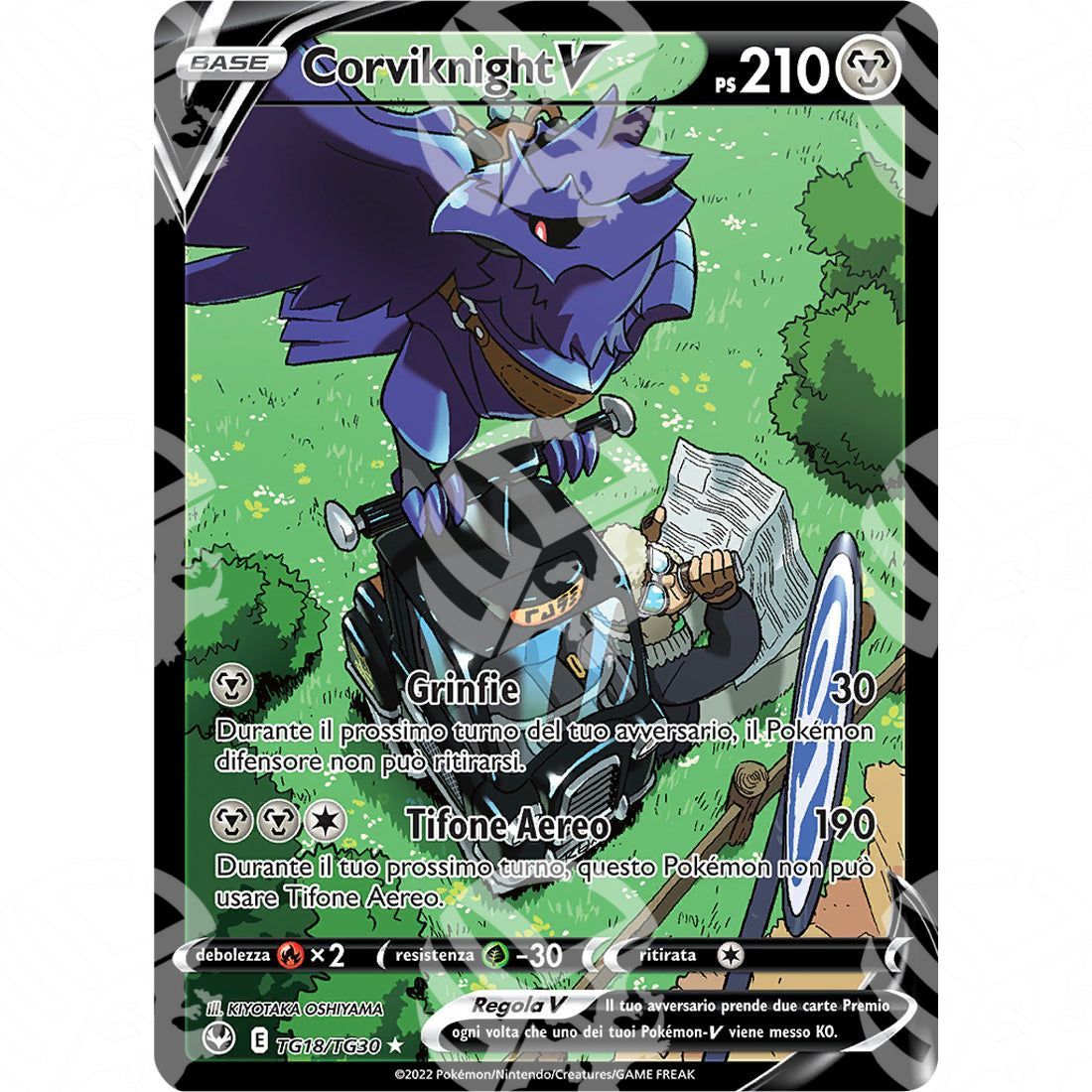 Tempesta Argentata - Corviknight V - Ultra Rare TG18/TG30 - Warcard - Tempesta Argentata - Corviknight V - Ultra Rare TG18/TG30 i prezzi più bassi sul mercato, solo da www.warcardshop.com! Carte singole, box, buste e mazzi.