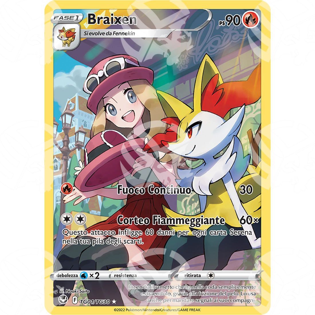 Tempesta Argentata - Braixen - Holo Rare TG01/TG30 - Warcard - Tempesta Argentata - Braixen - Holo Rare TG01/TG30 i prezzi più bassi sul mercato, solo da www.warcardshop.com! Carte singole, box, buste e mazzi.