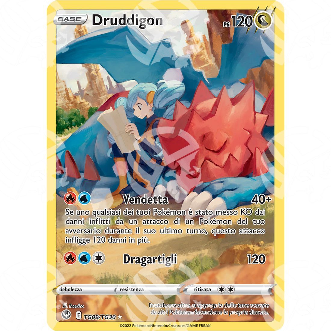 Tempesta Argentata - Druddigon - Holo Rare TG09/TG30 - Warcard - Tempesta Argentata - Druddigon - Holo Rare TG09/TG30 i prezzi più bassi sul mercato, solo da www.warcardshop.com! Carte singole, box, buste e mazzi.