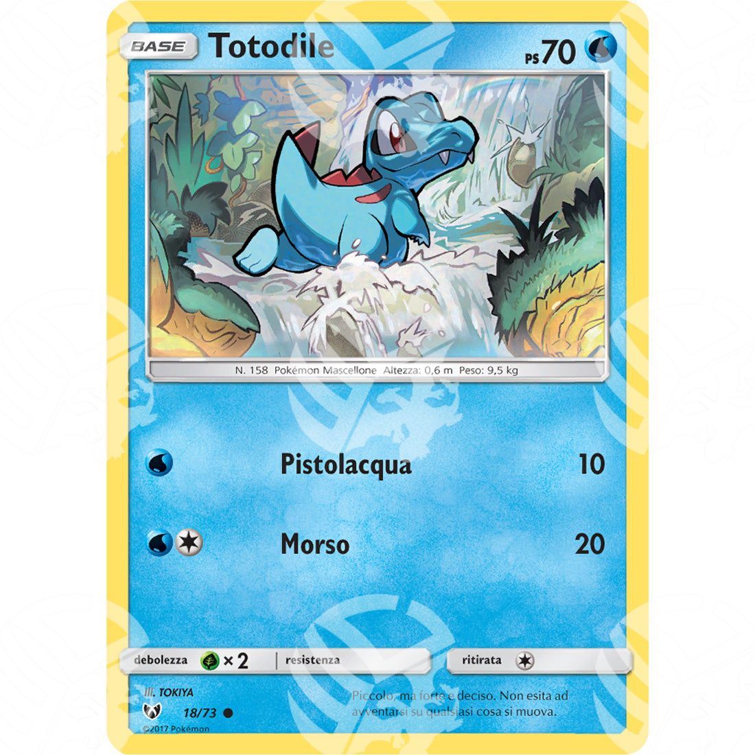 Leggende Iridescenti - Totodile - 18/73 - Warcard - Leggende Iridescenti - Totodile - 18/73 i prezzi più bassi sul mercato, solo da www.warcardshop.com! Carte singole, box, buste e mazzi.