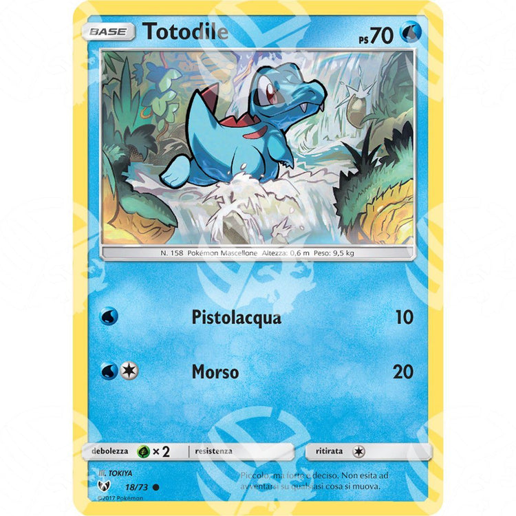 Leggende Iridescenti - Totodile - 18/73 - Warcard - Leggende Iridescenti - Totodile - 18/73 i prezzi più bassi sul mercato, solo da www.warcardshop.com! Carte singole, box, buste e mazzi.