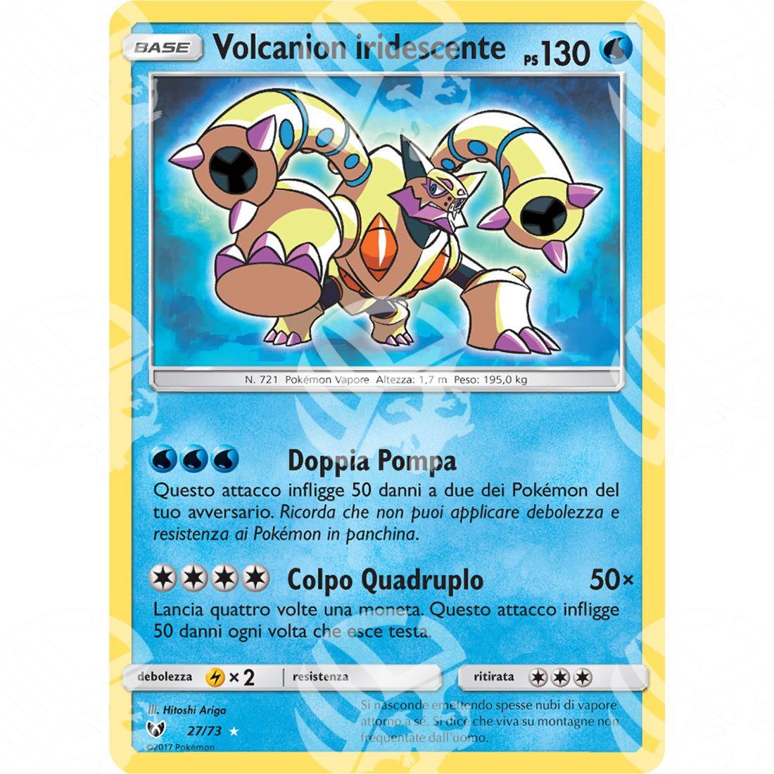 Leggende Iridescenti - Shining Volcanion - 27/73 - Warcard - Leggende Iridescenti - Shining Volcanion - 27/73 i prezzi più bassi sul mercato, solo da www.warcardshop.com! Carte singole, box, buste e mazzi.