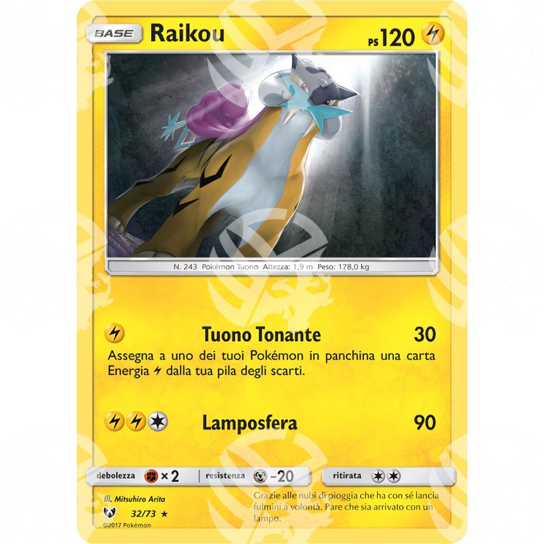 Leggende Iridescenti - Raikou - Holo Rare 32/73 - Warcard - Leggende Iridescenti - Raikou - Holo Rare 32/73 i prezzi più bassi sul mercato, solo da www.warcardshop.com! Carte singole, box, buste e mazzi.