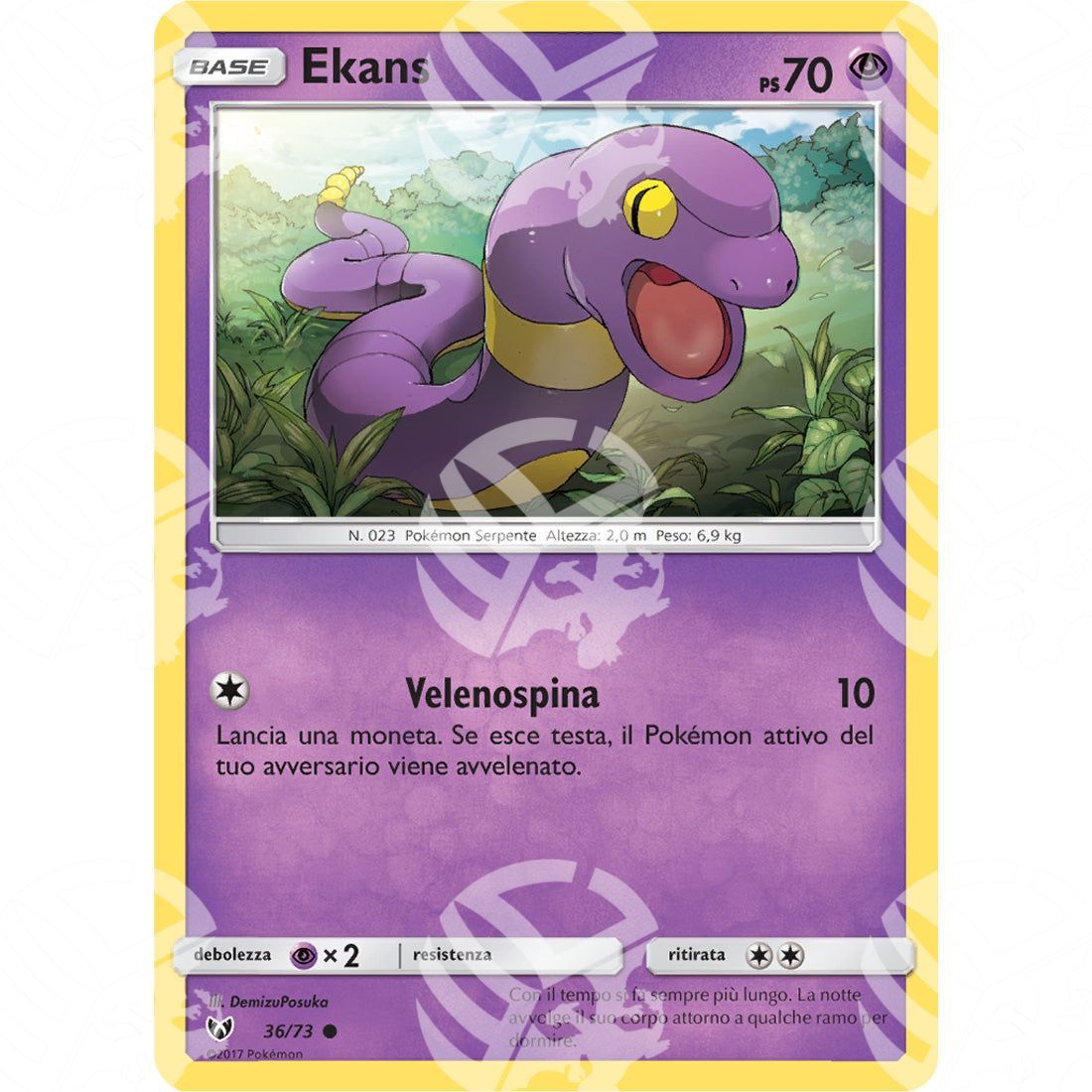 Leggende Iridescenti - Ekans - 36/73 - Warcard - Leggende Iridescenti - Ekans - 36/73 i prezzi più bassi sul mercato, solo da www.warcardshop.com! Carte singole, box, buste e mazzi.