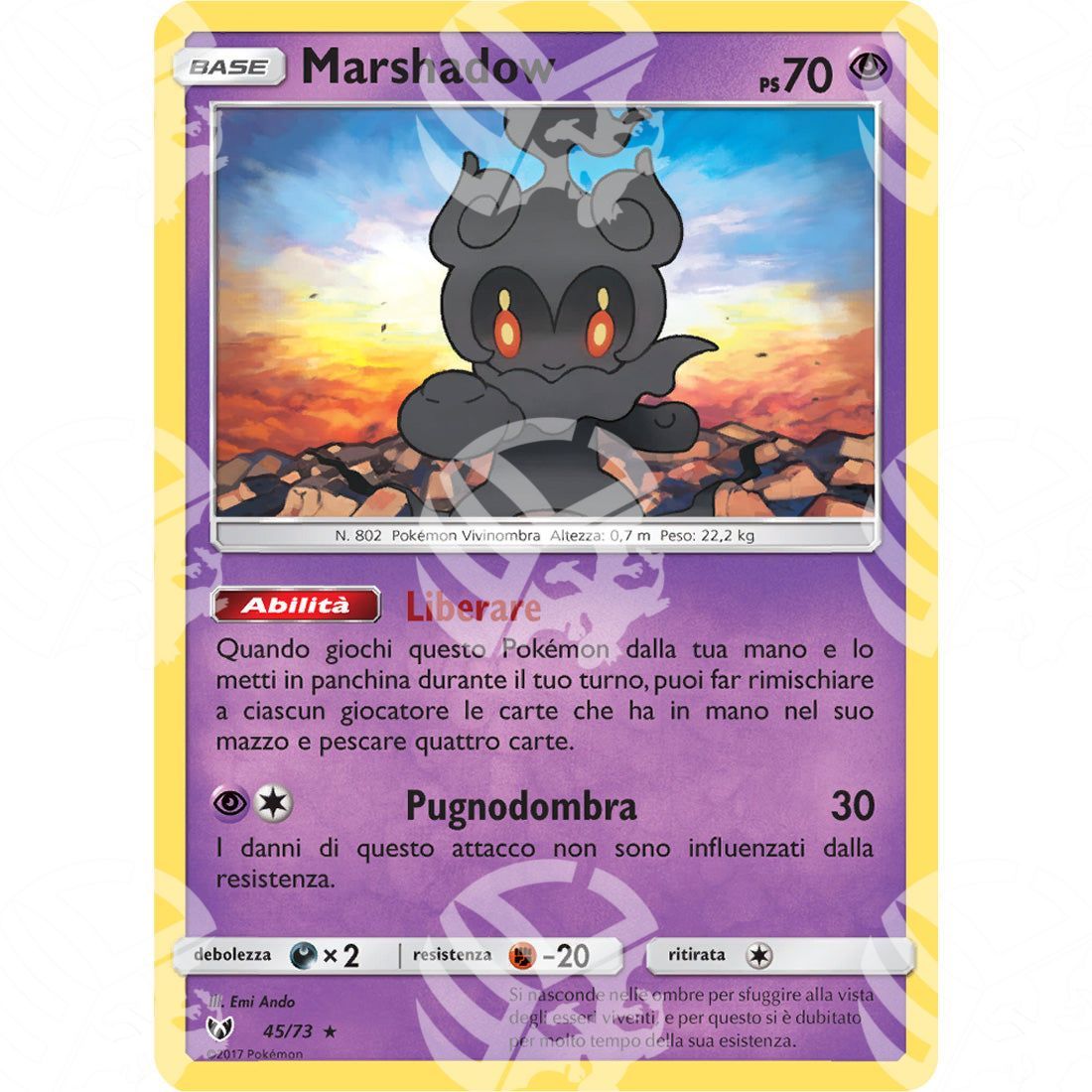 Leggende Iridescenti - Marshadow - Holo Rare 45/73 - Warcard - Leggende Iridescenti - Marshadow - Holo Rare 45/73 i prezzi più bassi sul mercato, solo da www.warcardshop.com! Carte singole, box, buste e mazzi.