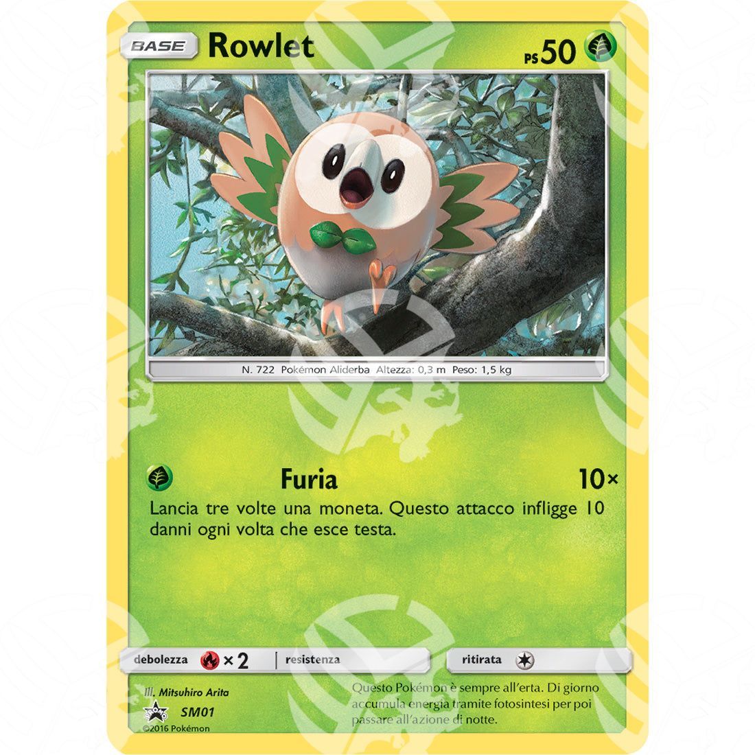 Black Star Promos - SM - Rowlet - Holo Promo SM01 - Warcard - Black Star Promos - SM - Rowlet - Holo Promo SM01 i prezzi più bassi sul mercato, solo da www.warcardshop.com! Carte singole, box, buste e mazzi.