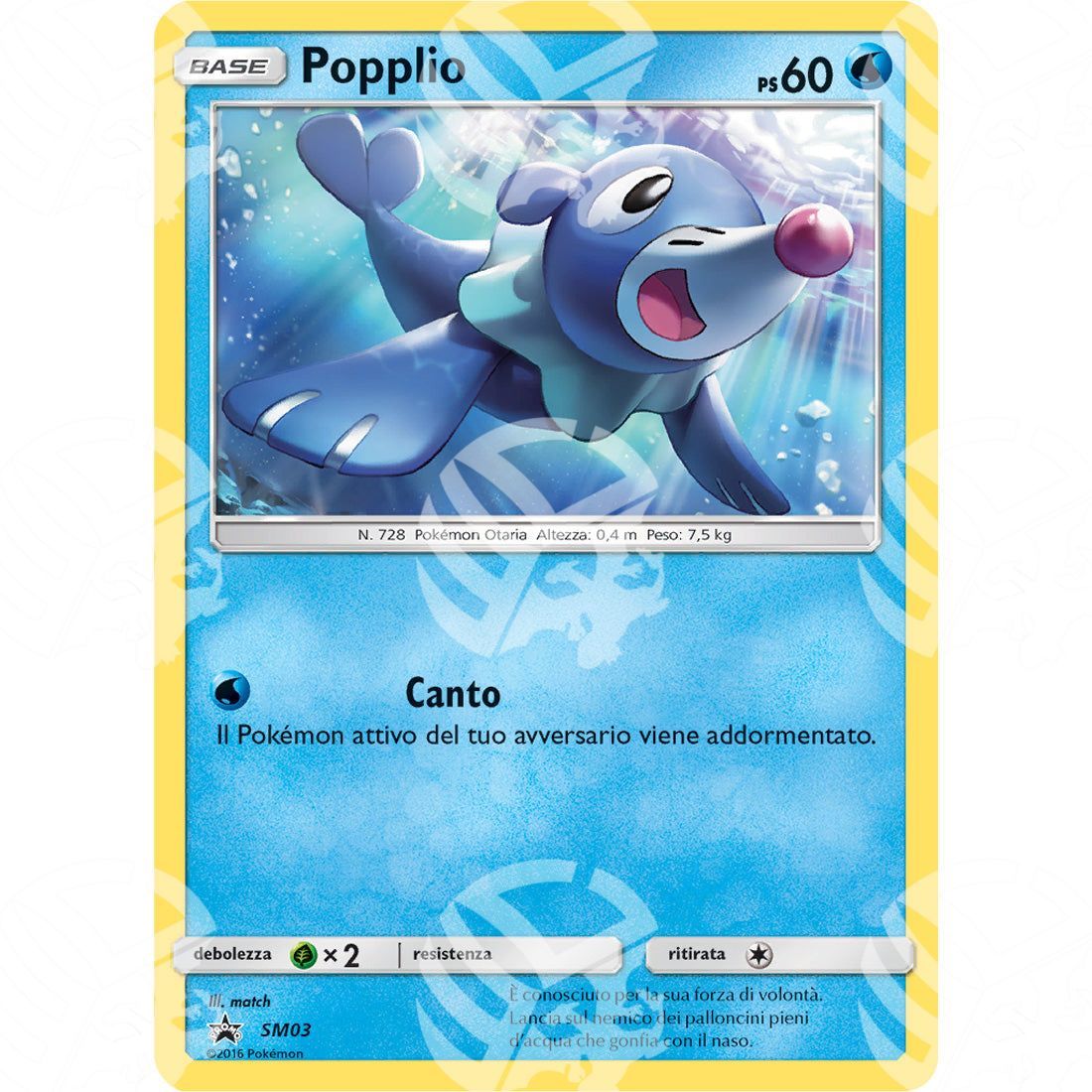 Black Star Promos - SM - Popplio - Sequin Holo Promo SM03 - Warcard - Black Star Promos - SM - Popplio - Sequin Holo Promo SM03 i prezzi più bassi sul mercato, solo da www.warcardshop.com! Carte singole, box, buste e mazzi.