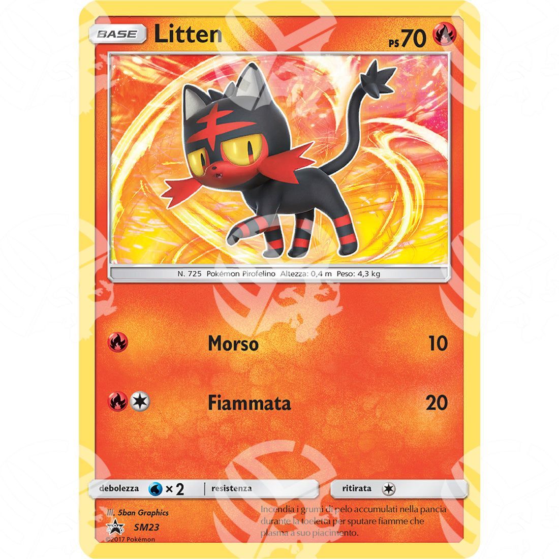 Black Star Promos - SM - Litten - Holo Promo SM23 - Warcard - Black Star Promos - SM - Litten - Holo Promo SM23 i prezzi più bassi sul mercato, solo da www.warcardshop.com! Carte singole, box, buste e mazzi.