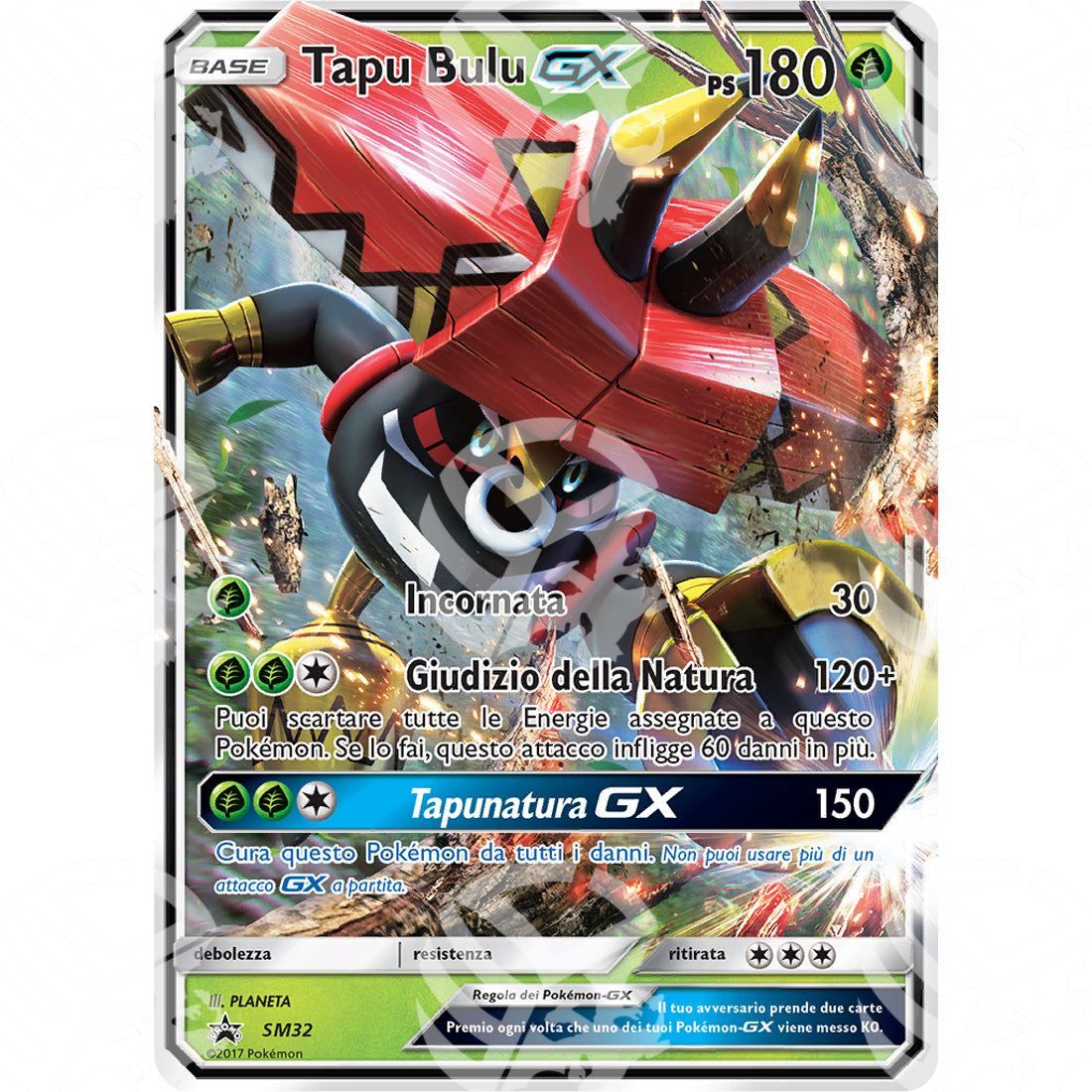 Black Star Promos - SM - Tapu Bulu GX - Holo Promo SM32 - Warcard - Black Star Promos - SM - Tapu Bulu GX - Holo Promo SM32 i prezzi più bassi sul mercato, solo da www.warcardshop.com! Carte singole, box, buste e mazzi.