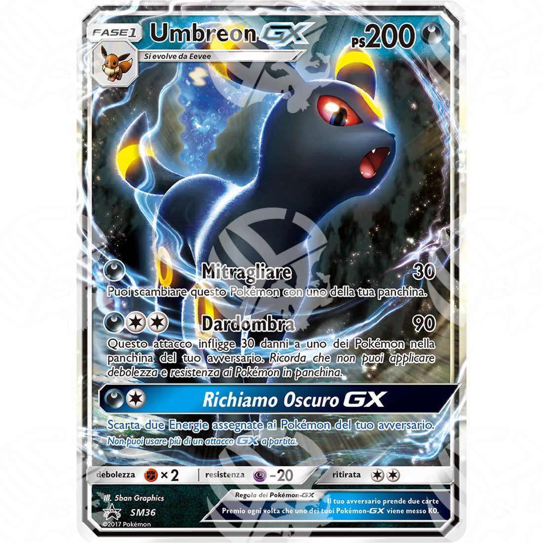 Black Star Promos - SM - Umbreon GX - Holo Promo SM36 - Warcard - Black Star Promos - SM - Umbreon GX - Holo Promo SM36 i prezzi più bassi sul mercato, solo da www.warcardshop.com! Carte singole, box, buste e mazzi.